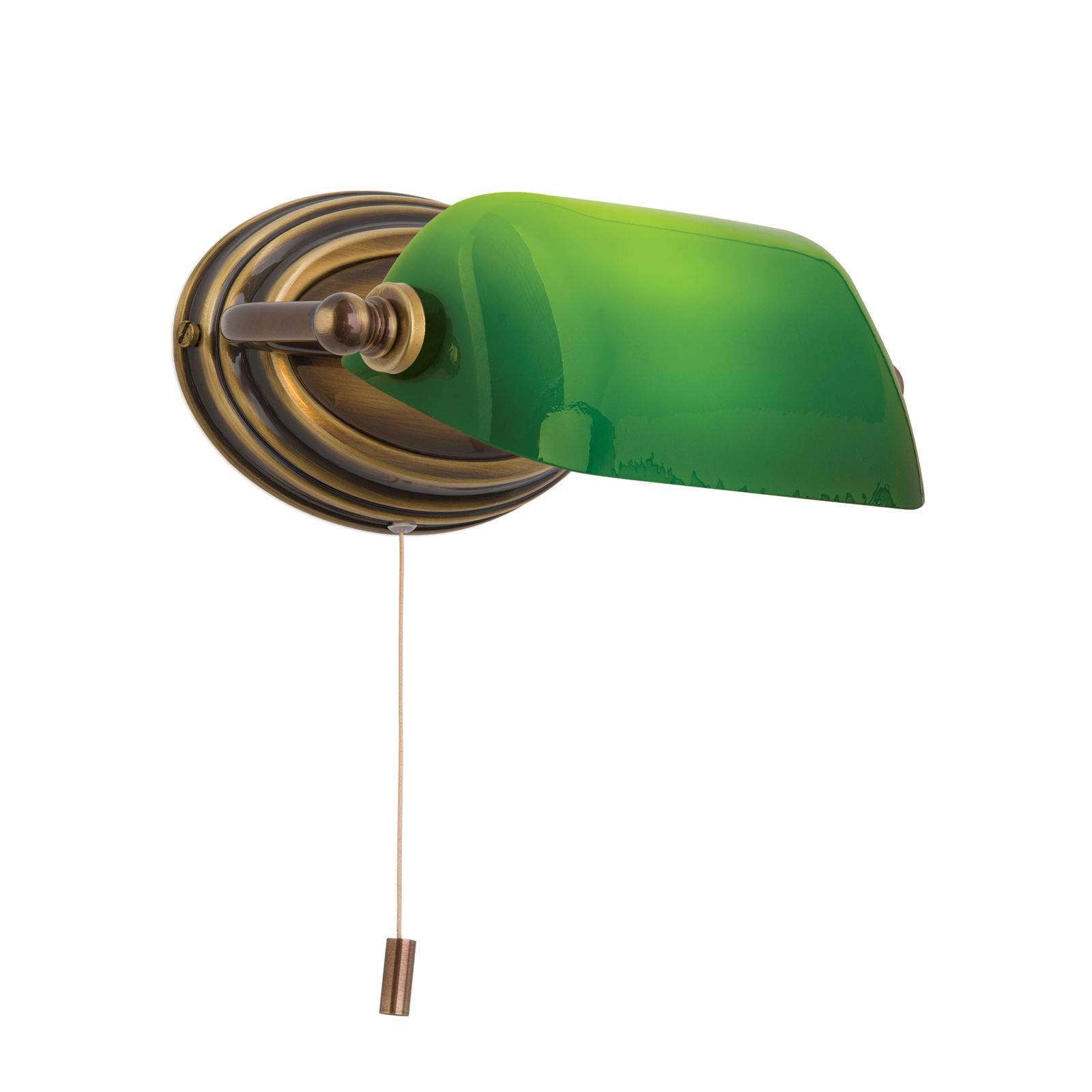 Регулируемая лампа для чтения из латуни и стекла Orion Harvard ARCH-00125513 - Вид №10