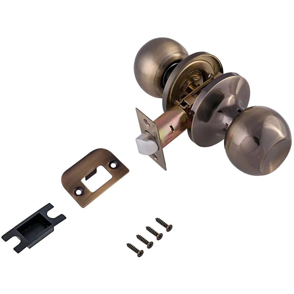 Дверная ручка-кноб Avers 6072-05-AB в стиле античная бронза 82001626 STLM-0016917 - Вид №1