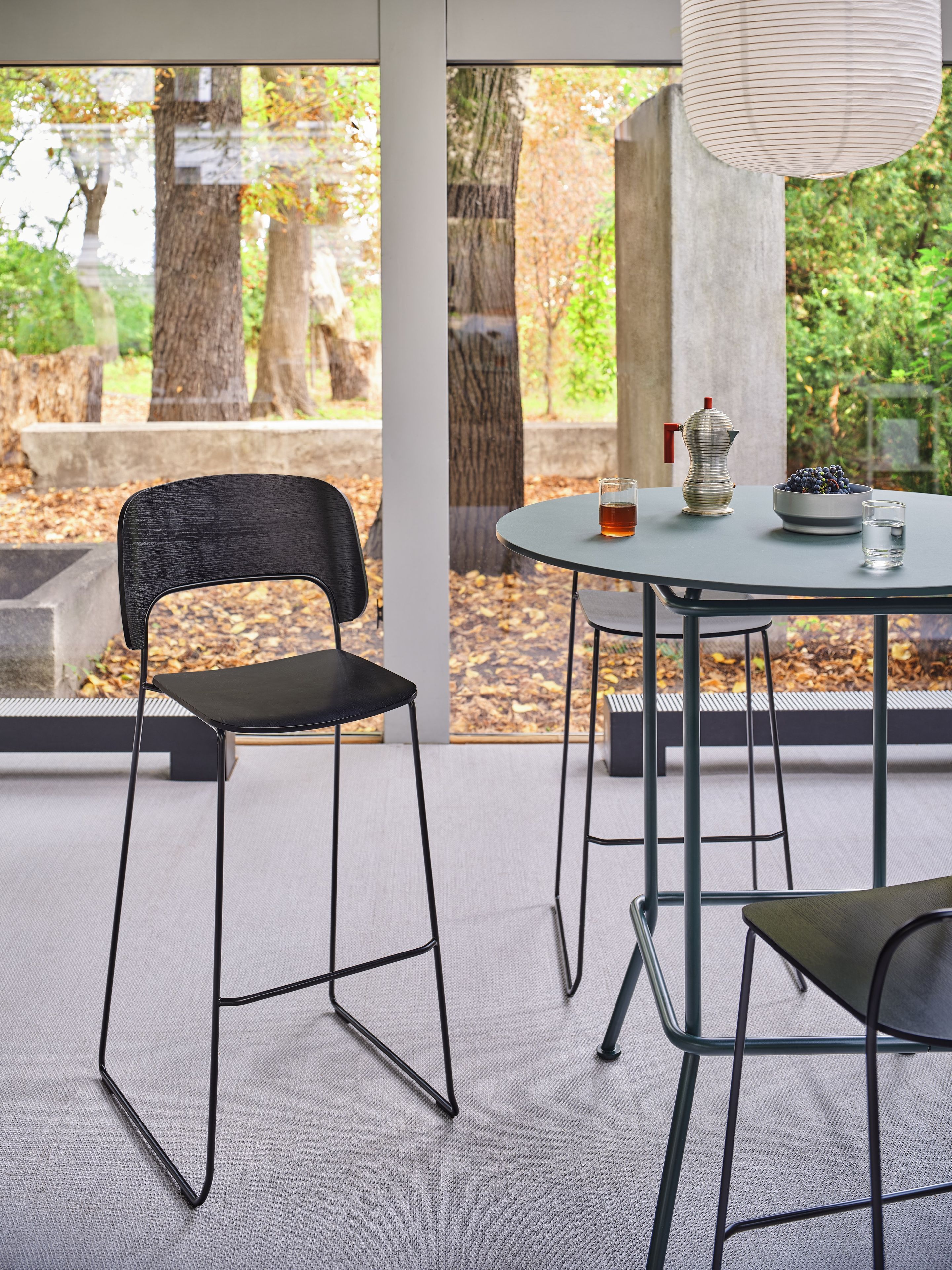 Высокий прямоугольный металлический стол MDD новая школа ARCH-00046855 - Вид №9