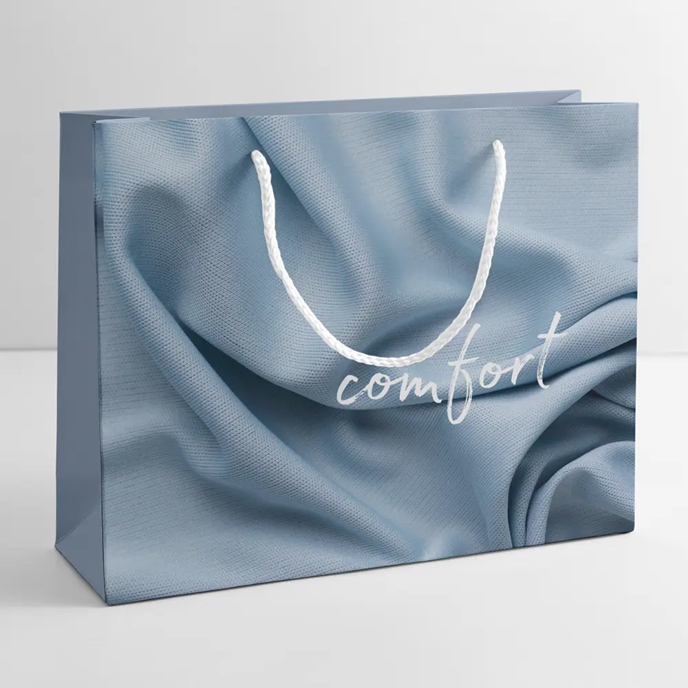 Пакет подарочный Симфония Comfort 21x30x14 см цвет разноцветный STLM-2042768