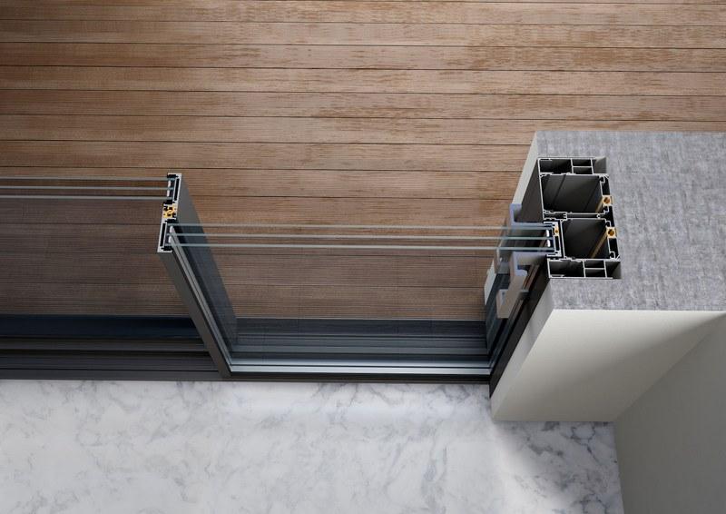 Alumil Раздвижная французская дверь с электроприводом Supreme systems sun-id-1427616 - Вид №2