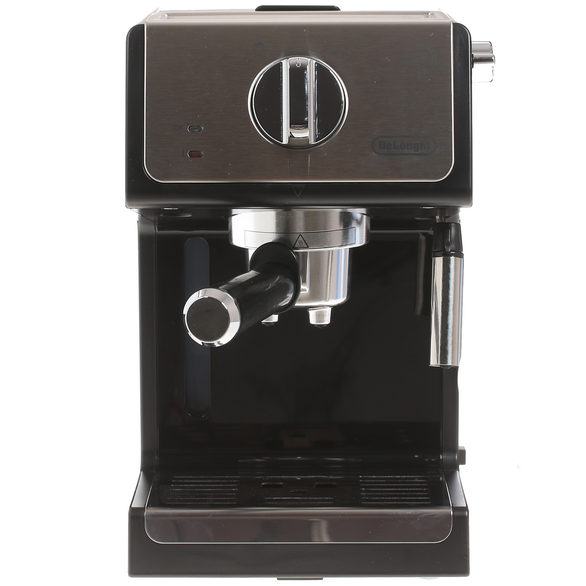 1269876 Кофеварка рожковая DeLonghi ECP 33.21 черный STDN-0097985 - Вид №1