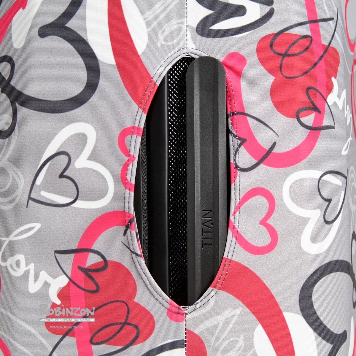 ECO Amore M Чехол для чемодана средний Fancy Armor ECO - Вид №3