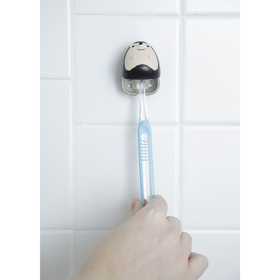 HH25-HG Держатель для зубной щетки hedgehog подвесной Kikkerland  - Вид №5