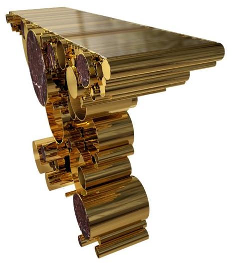 Malabar Прямоугольная консоль из латуни Wanderlust sun-id-1409351 - Вид №3