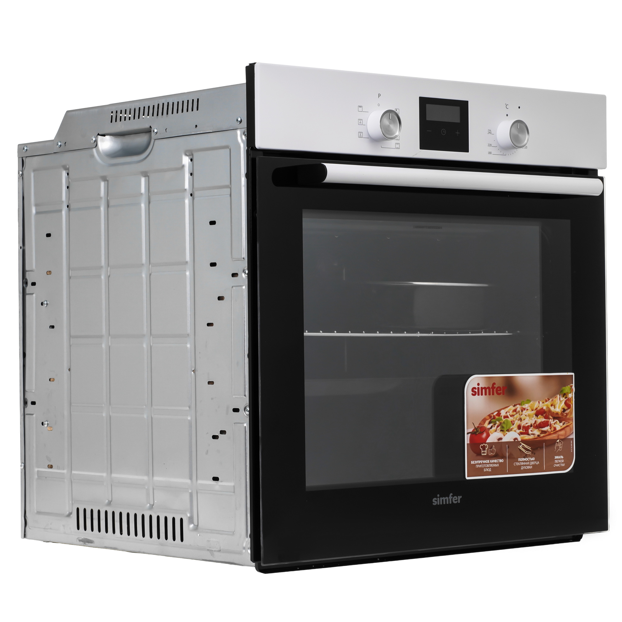 9280277 Духовой шкаф электрический Simfer B6EW56070 + Варочная поверхность газовая Simfer H60N41W571 STDN-0000855 - Вид №2
