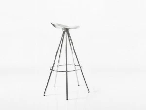 BD Barcelona Design Высокий табурет на алюминиевом постаменте Jamaica