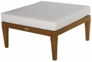 Il Giardino di Legno Квадратный деревянный садовый пуф Georgetown 233