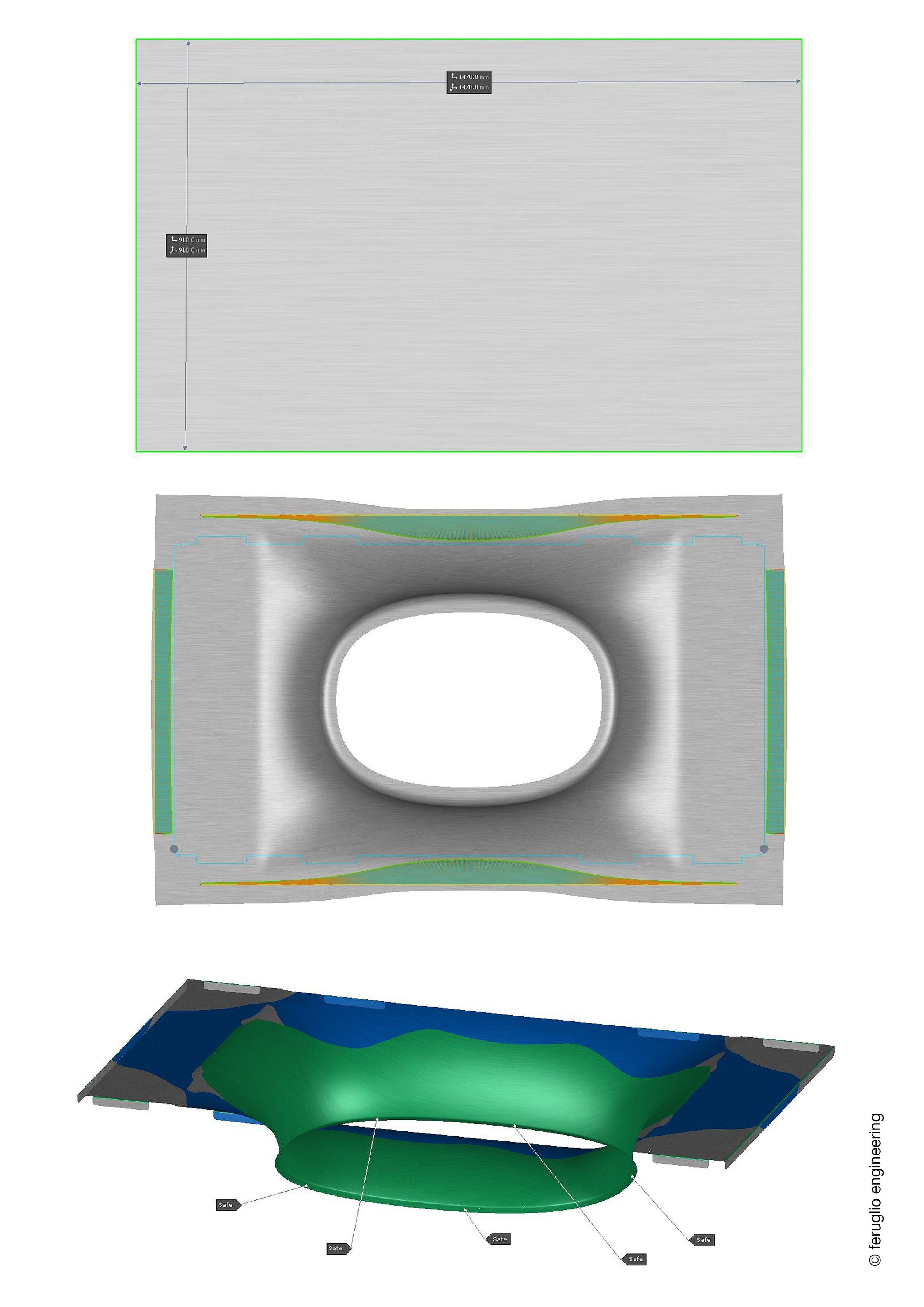 Прямоугольный стол для гостиной Kristalia Holo ARCH-00084787 - Вид №9