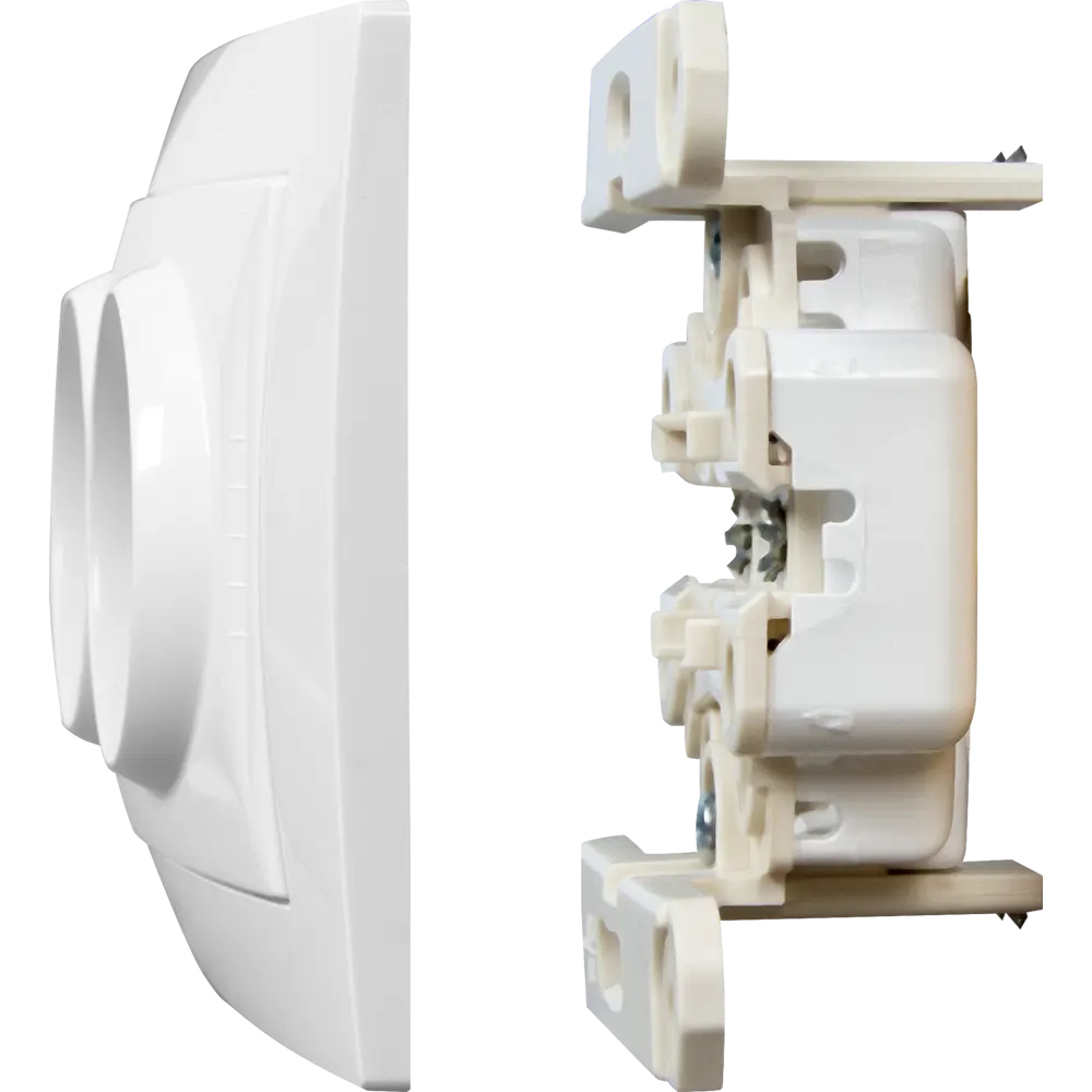 Розетка двойная встраиваемая Systeme Electric Unica без заземления, цвет белый STLM-2085245 - Вид №4