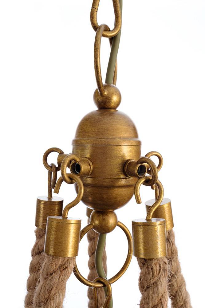 Подвесная люстра Arte Lamp Amaca A8957LM-5BZ ARTE LAMP ДИЗАЙНЕРСКИЕ, AMACA 056527 Бронза  - Вид №3