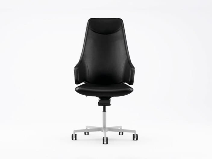 Регулируемое по высоте офисное кресло с колесами 5 спиц Luxy Италия ARCH-00013144 - Вид №6