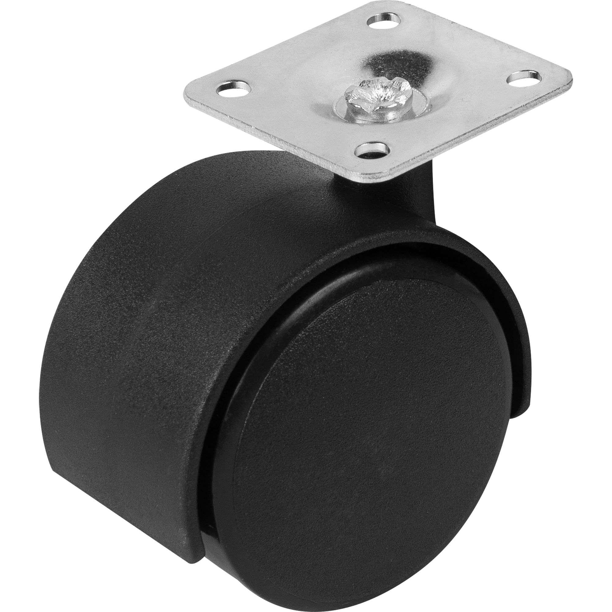 82597641 Колесо для мебели поворотное, без тормоза 50 мм, до 50 кг Santreyd 