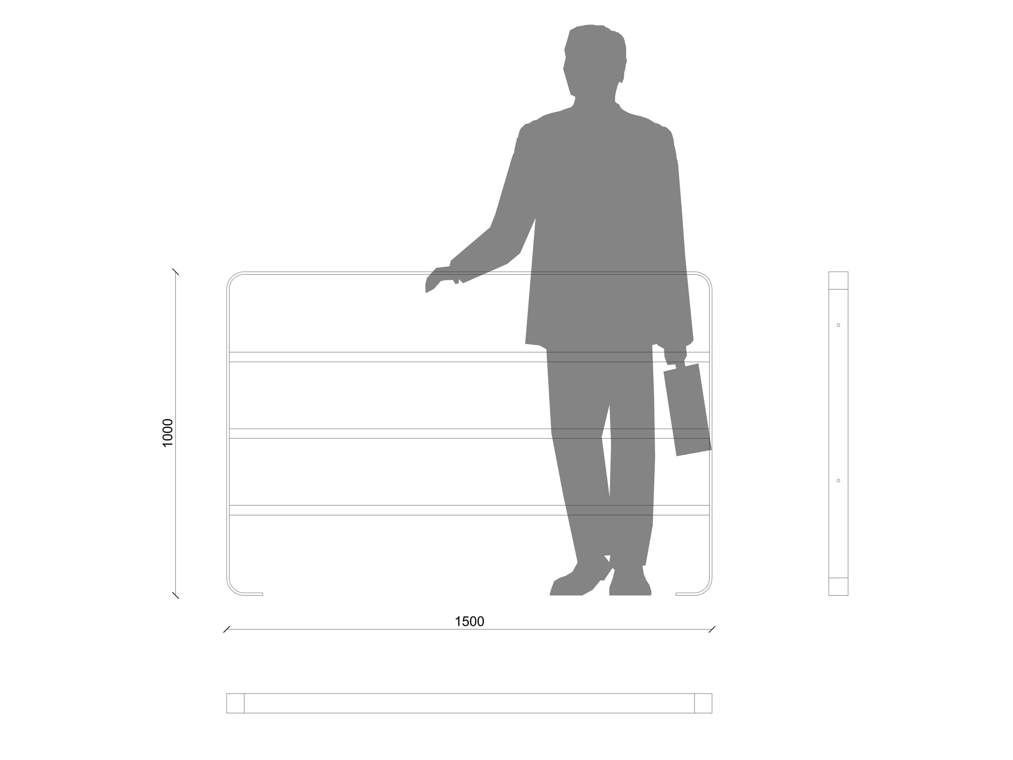Ограждение из оцинкованной стали Lazzari Dessau ARCH-00127679 - Вид №23
