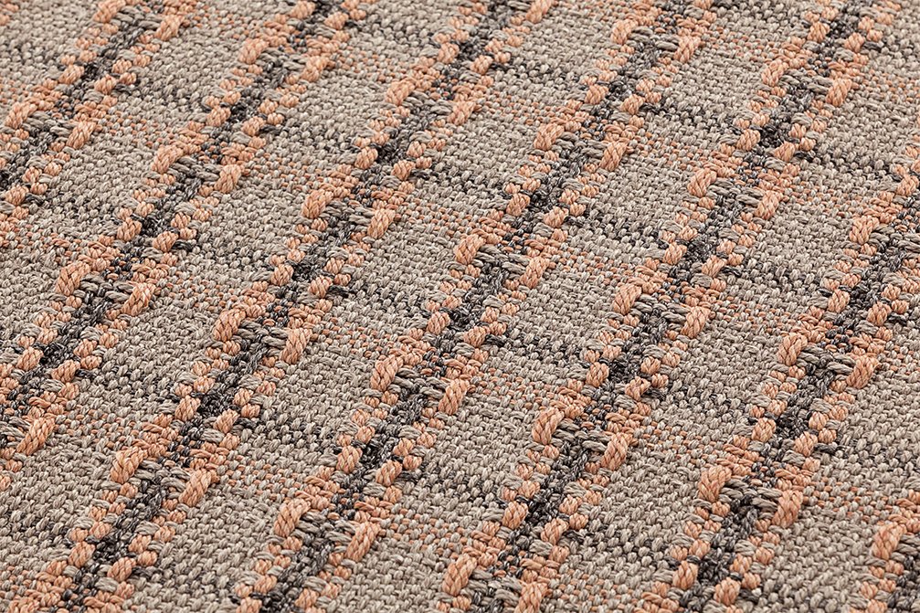 Подушка Checks terracotta от GAN GAN ОРНАМЕНТ 321545 Серый  - Вид №1