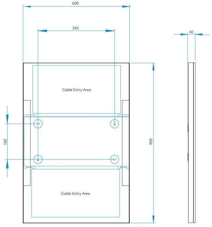 Astro Lighting Настенное зеркало со встроенной подсветкой  1071015  - Вид №3
