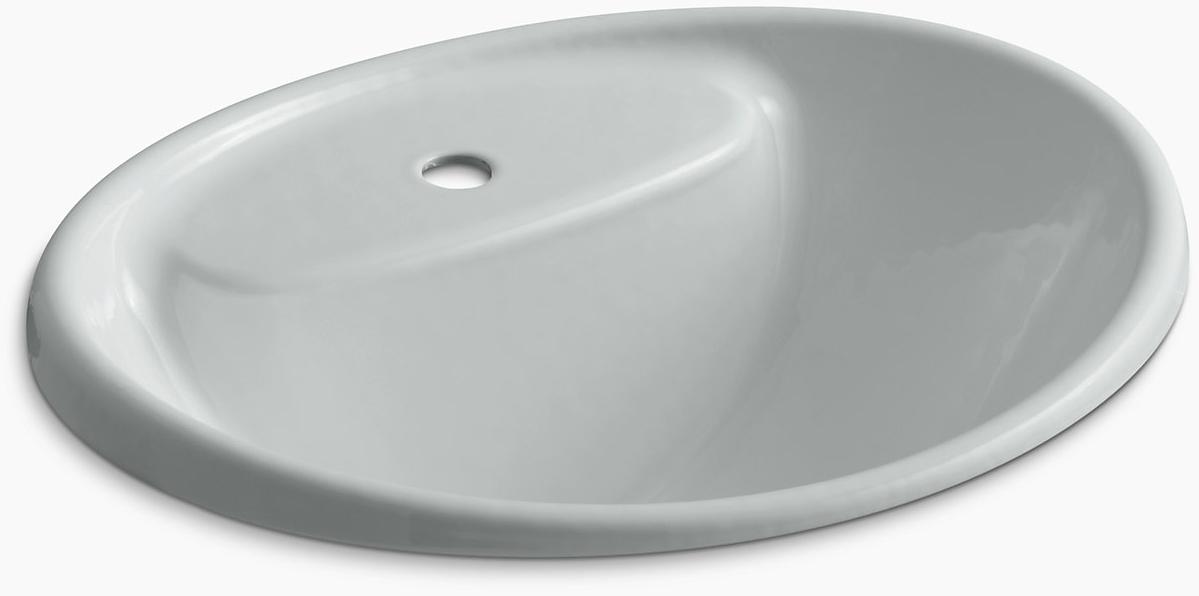 KOHLER Встраиваемая мойка Tides с одним отверстием для смесителя K-2839-1-95 
