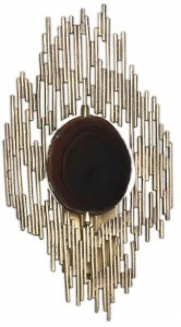 KOKET Настенный светильник из агата и металла Vivre