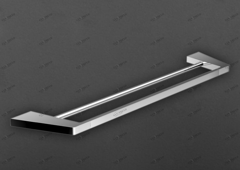 Двойной полотенцедержатель, 60 см ART&MAX TECHNO AM-E-4148