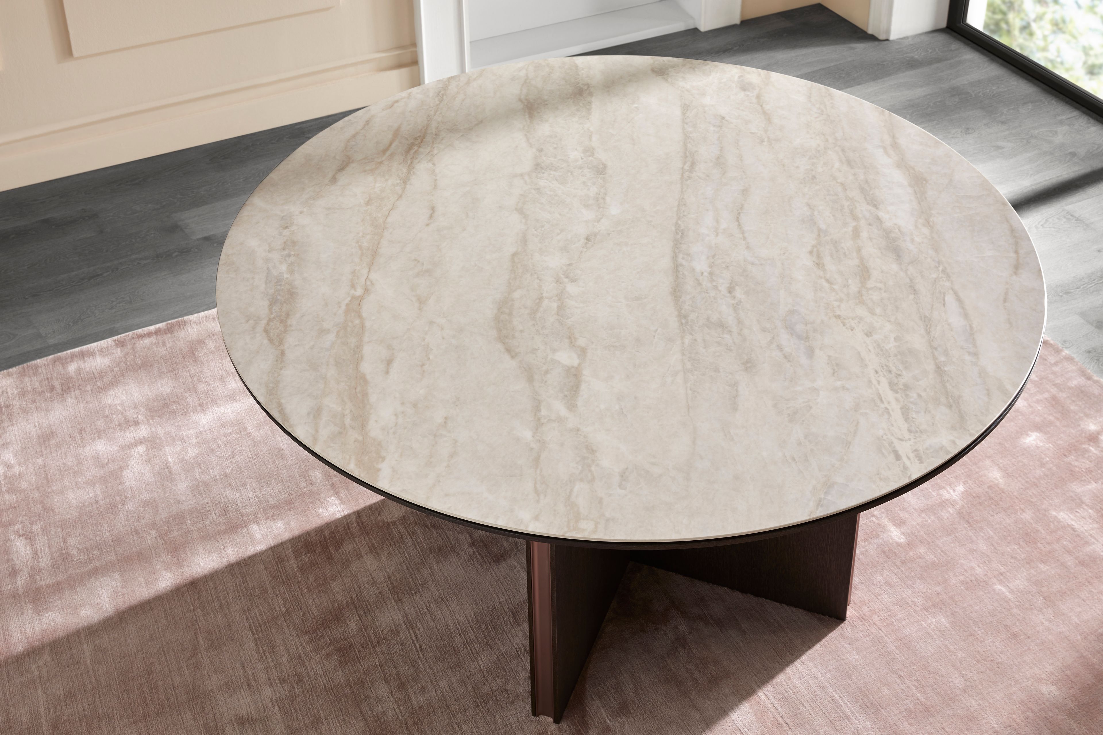 Круглый керамический обеденный стол Punt Стокгольм ARCH-00120952 - Вид №2