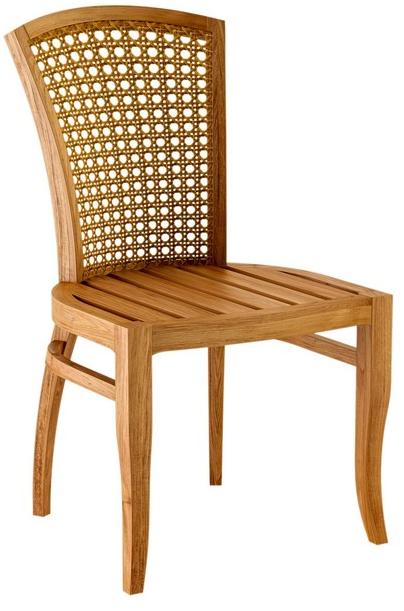 ASTELLO Садовый стул Deco из тикового дерева Tournesol Ts.sc1.f1 - Вид №1