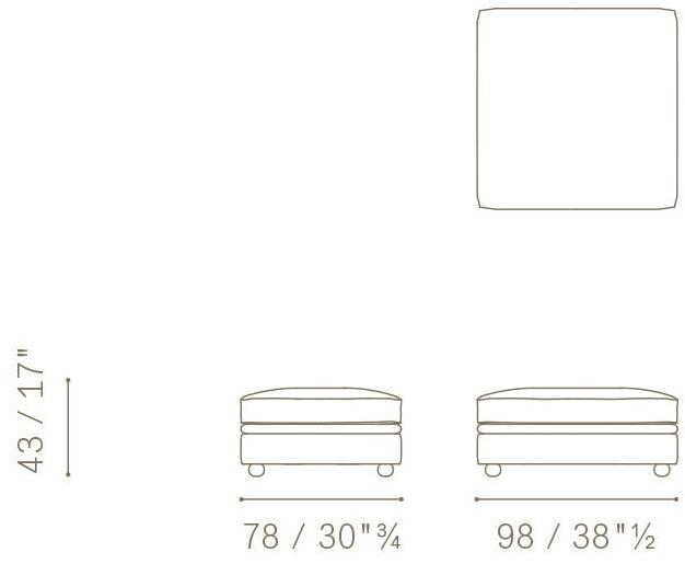 Poltrona Frau Модульный тафтинговый диван La collezione - divani e poltrone sun-id-1463070 - Вид №10