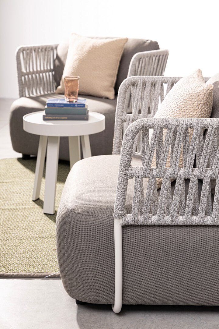 Круглый алюминиевый журнальный столик с порошковым покрытием BIZZOTTO SPYRO ARCH-00135730 - Вид №6