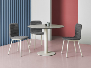 Круглый керамический стол