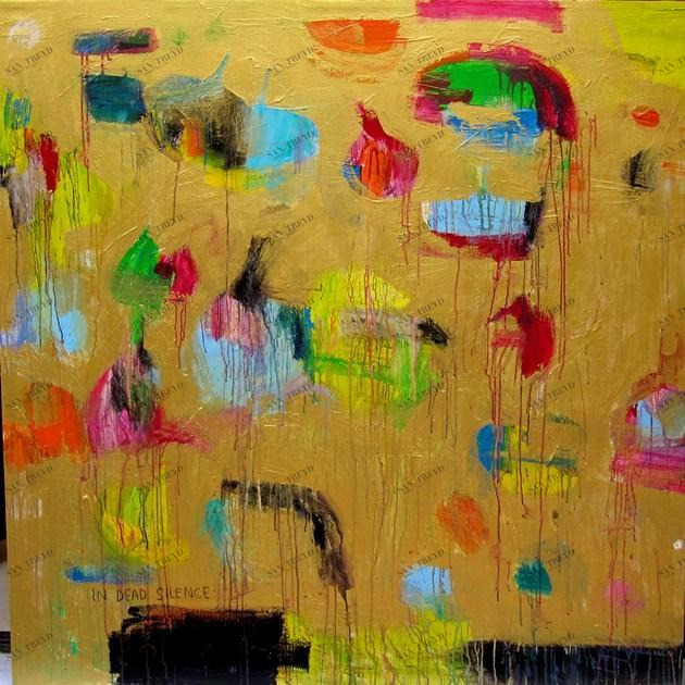 ICI ET LÀ Я акрил твоя ткань The catman Ac150-73