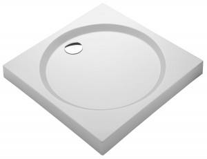 202f100100100 100х100 кв. Плоская дт. Душевые Поддоны