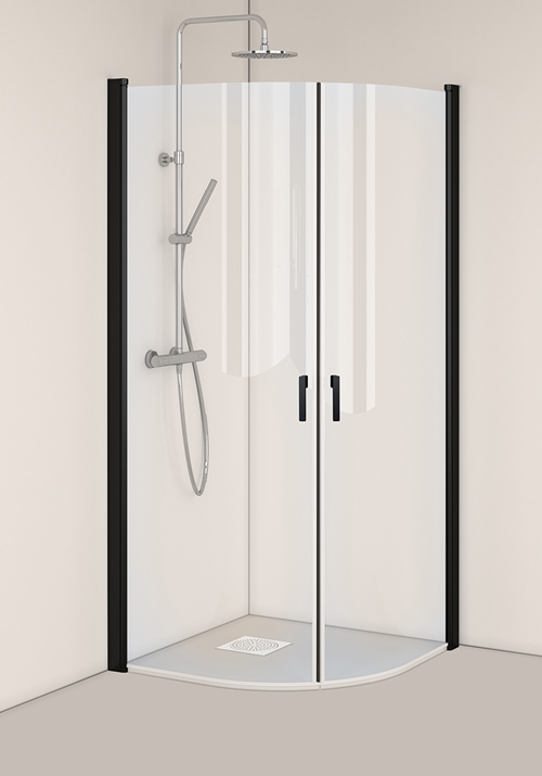 1450660 Душ Угловой Igloo Pro Round 80X80 Clear Glass Ответ ... Hafa Прозрачный  - Вид №2