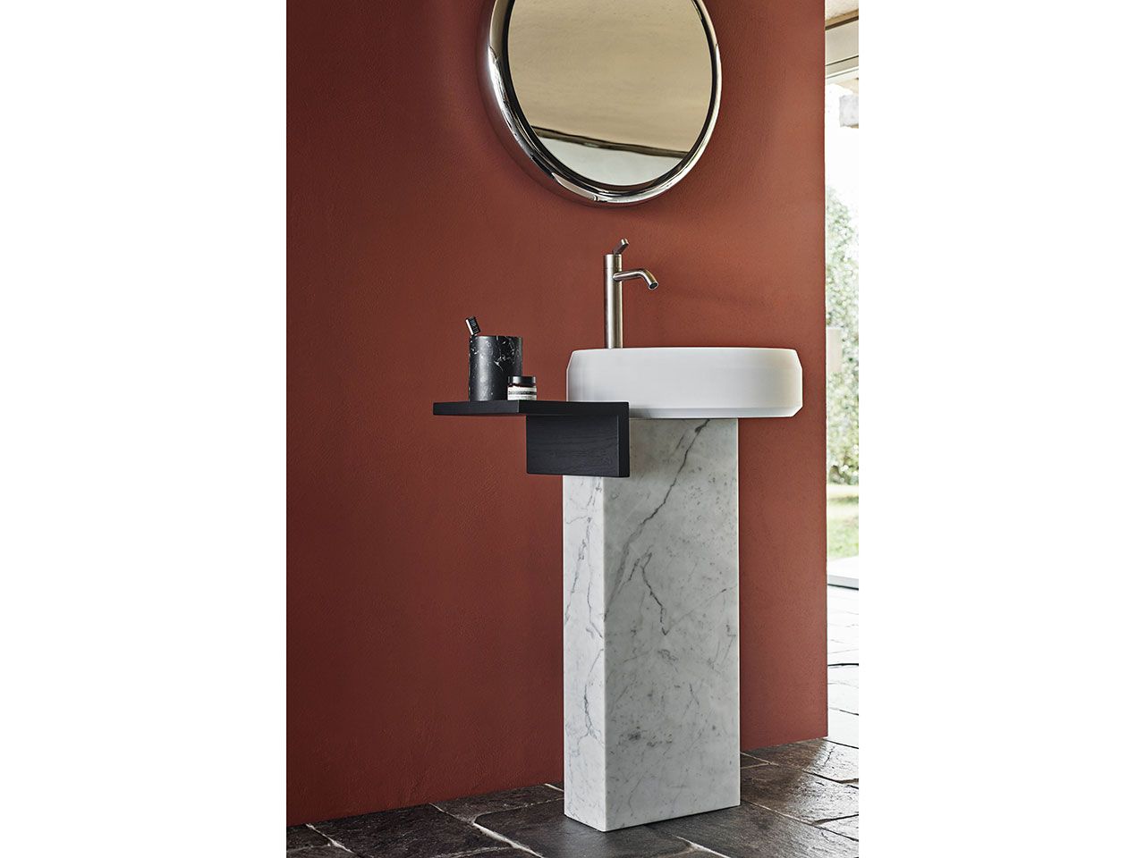 Круглый отдельно стоящий умывальник Agape Lariana ARCH-00071419 - Вид №2