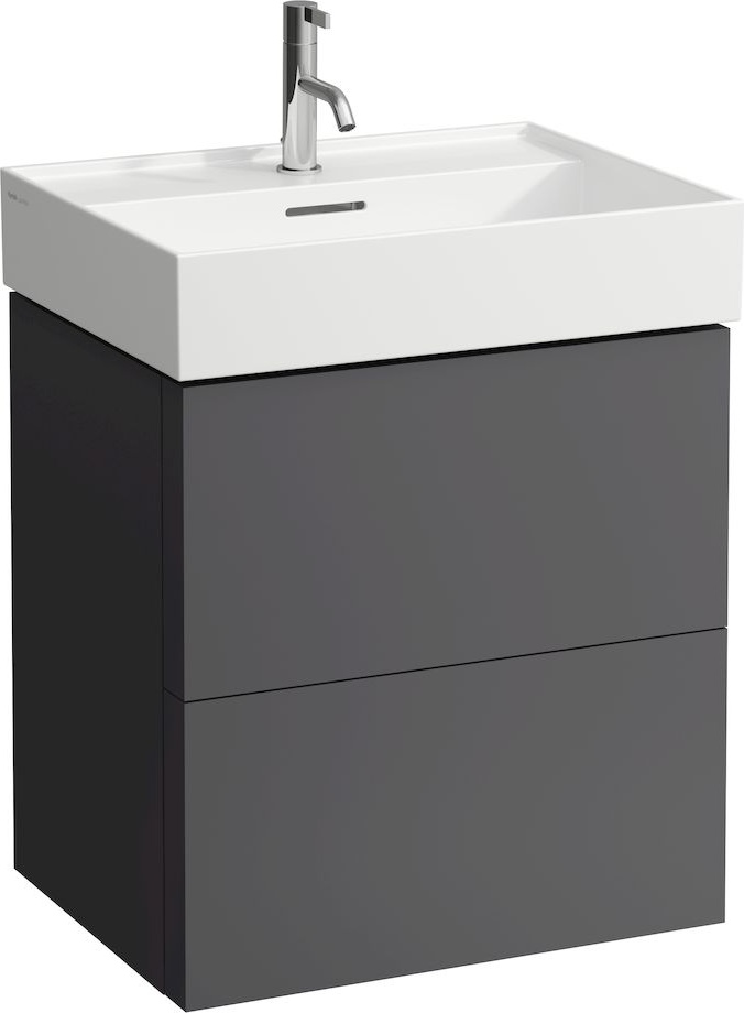 H4075690336401 Шкафчик под раковину, 2 ящика, включает в комплект органайзер, для раковин 810333, 810338, 810339, 813332 LAUFEN PRO - Вид №3