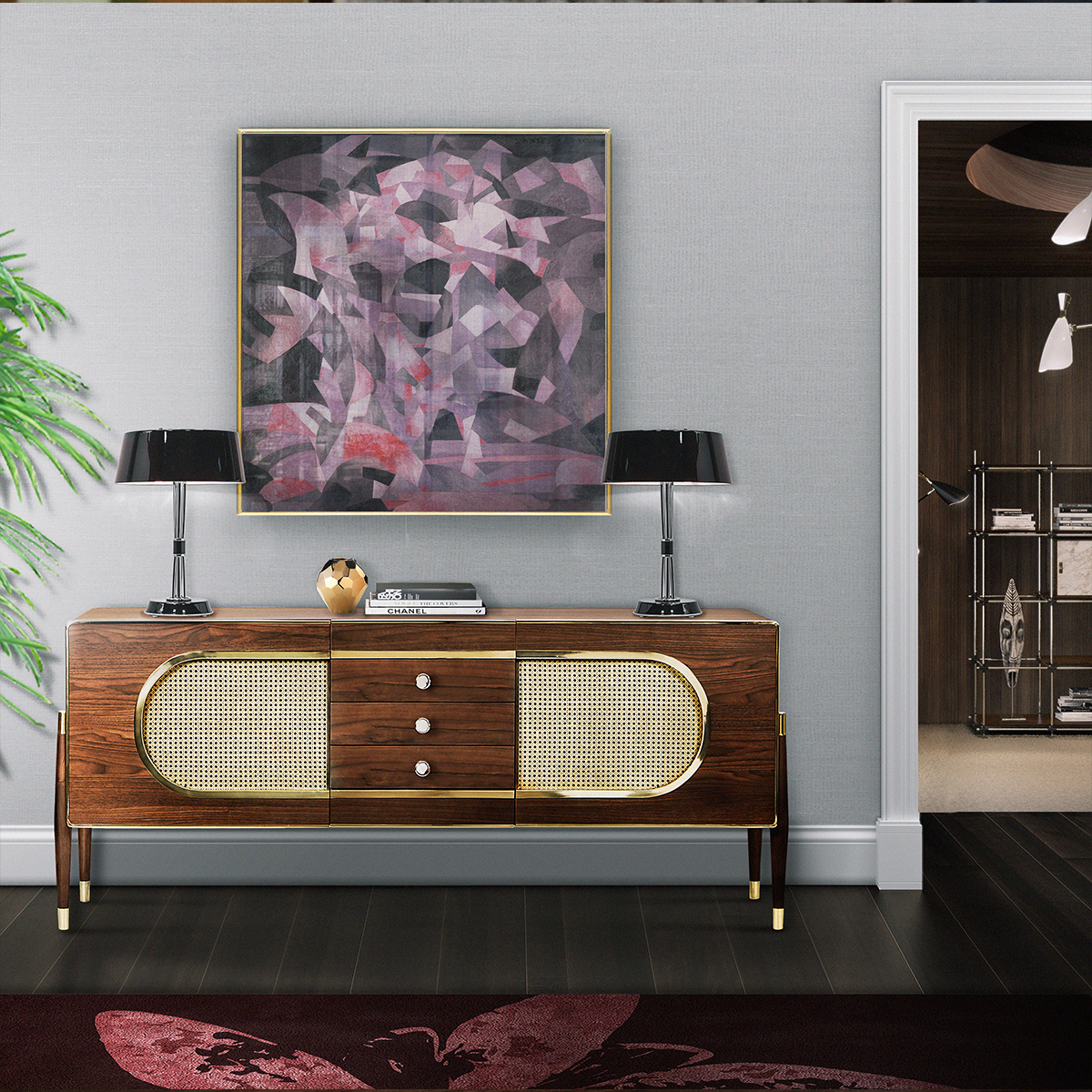 Настольные лампы Miles Table Lamp Covethouse DELIGHTFULL  - Вид №1