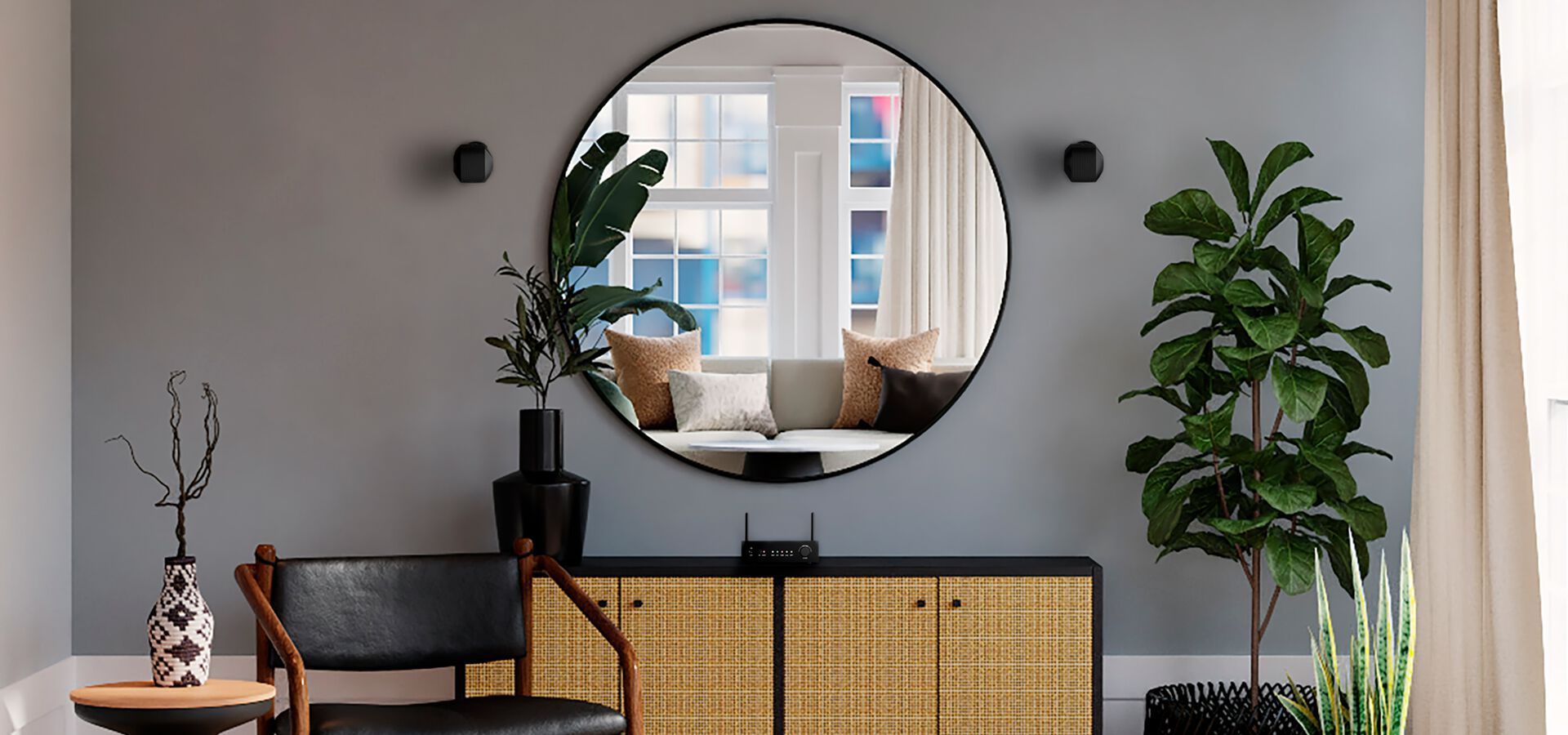 Пара настенных акустических колонок EKINEX Sentio ARCH-00008532 - Вид №2