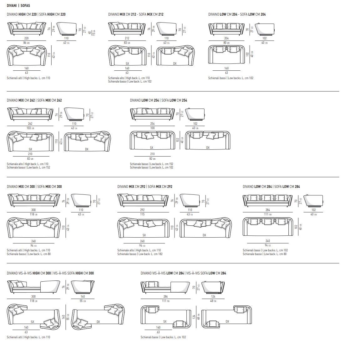 Ткань диван Minotti SEYMOUR ARCH-00040433 - Вид №11
