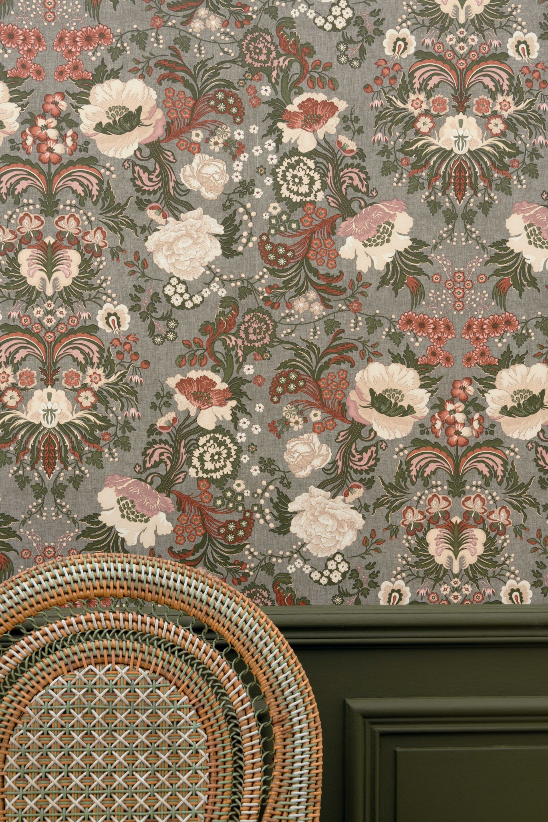 Цветочные узоры нетканые обои LELIEVRE Quenin-Belle Époque ARCH-00089402 - Вид №5