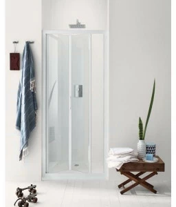 INDA® Душевая кабина ниша стеклянная с откидной дверцей New claire
