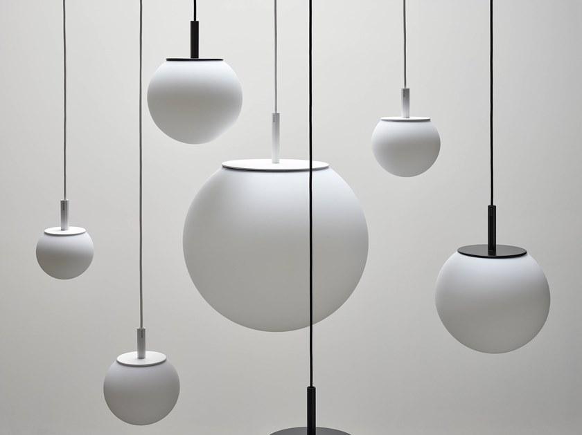 BROKIS Подвесной светильник из дутого стекла Sfera sun-id-1472549 - Вид №1