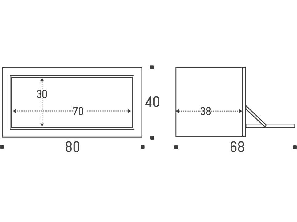 Навесной шкаф из фанеры AMBIVALENZ Fläpps Box 80x40x40 ARCH-00027783 - Вид №6