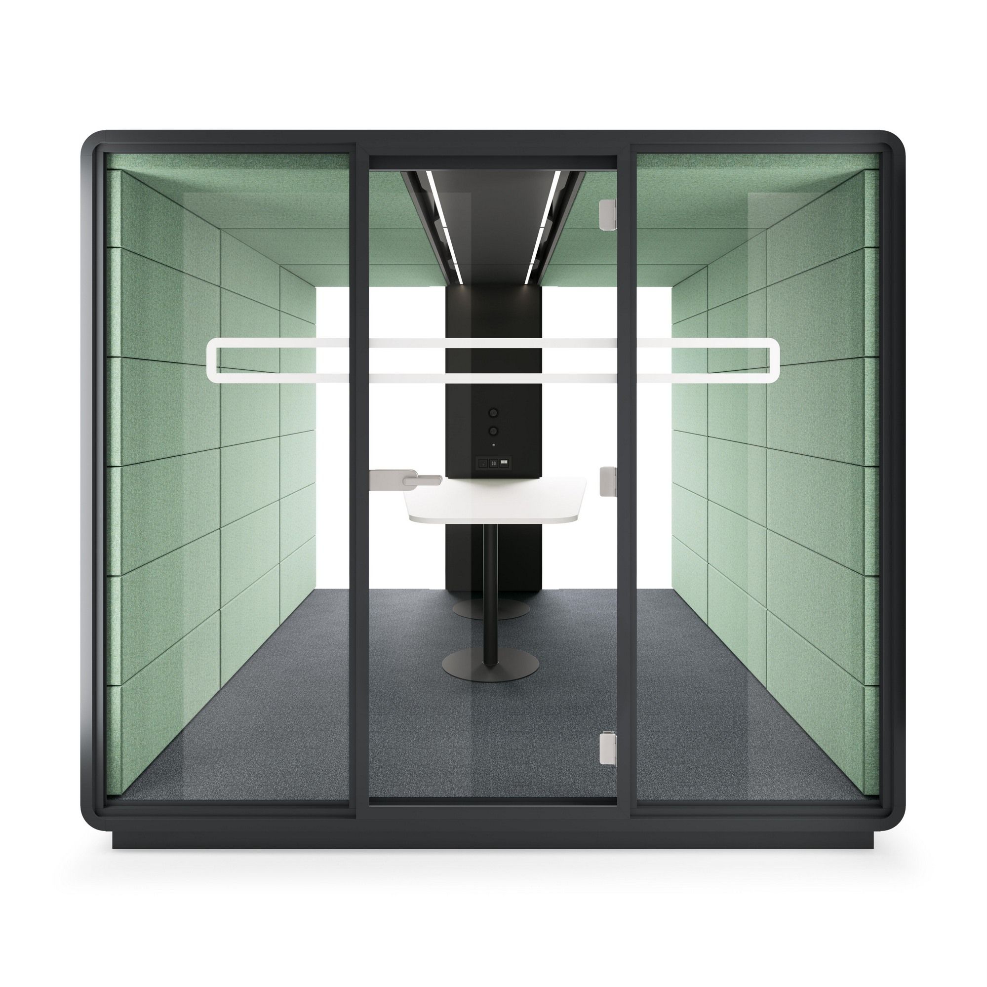 Многосторонняя акустическая офисная кабина со встроенным освещением Mikomax Smart Office Hushoffice ARCH-00059090 - Вид №43