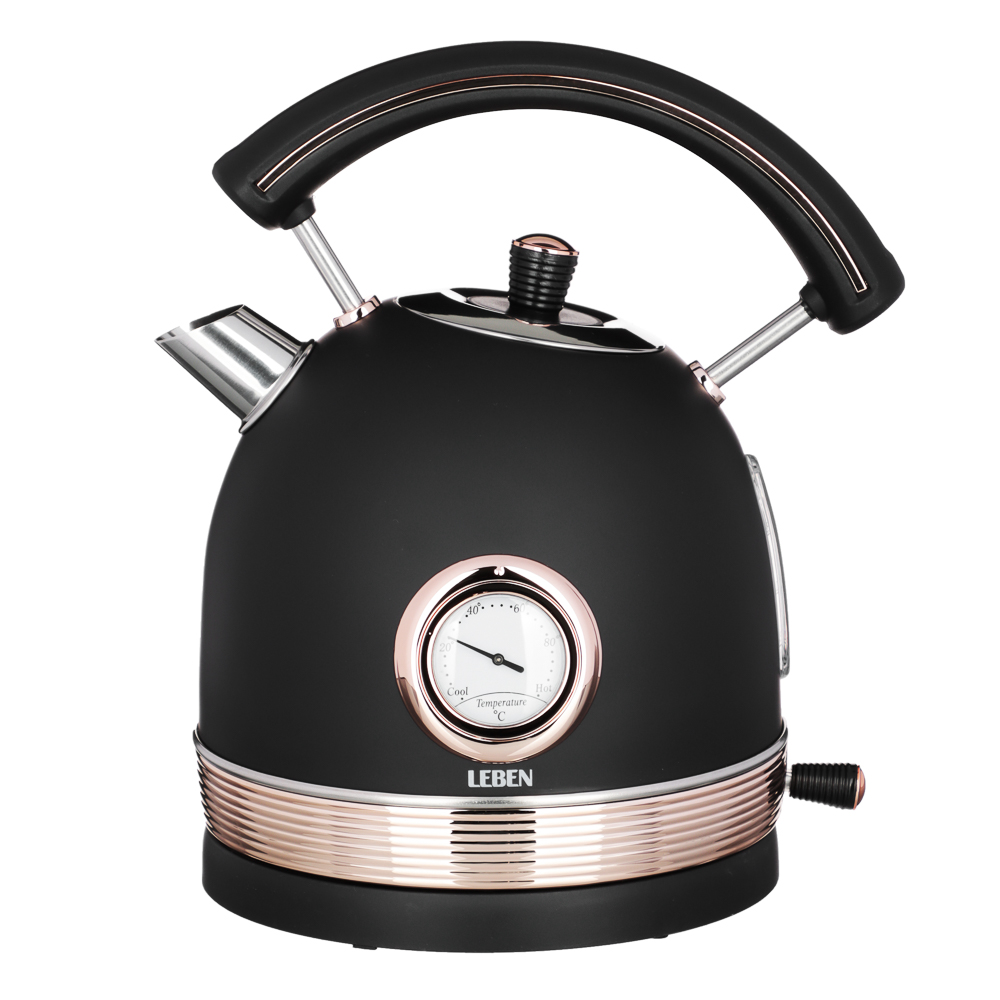 9237186 Электрочайник LEBEN 291-093 черный STDN-0100158