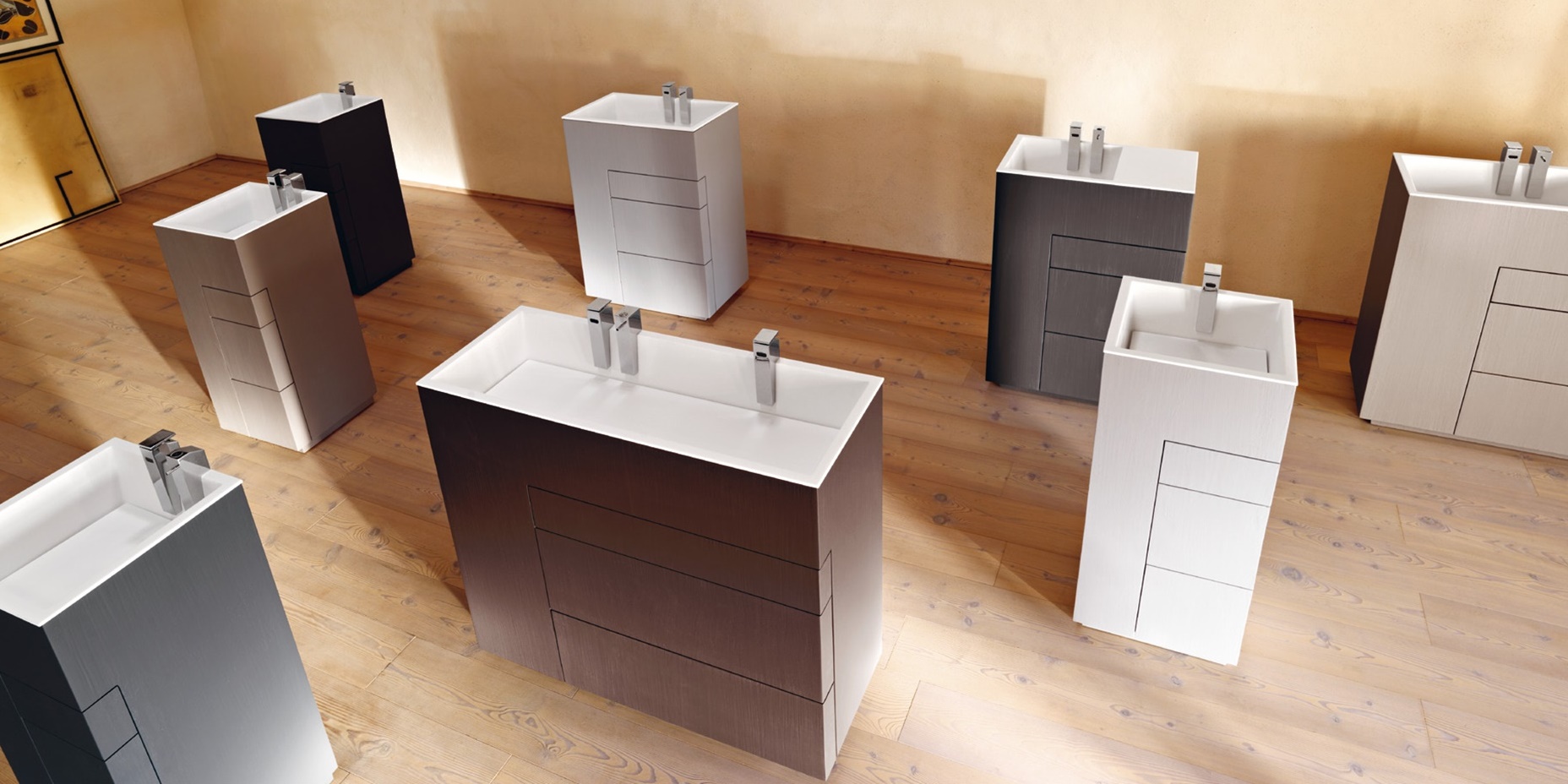 Комбинация ванной комнаты T09 в отделке Full Milltek / Short Milltek / Ecomalta MILLDUE TOUCH TOUCH09 - Вид №2