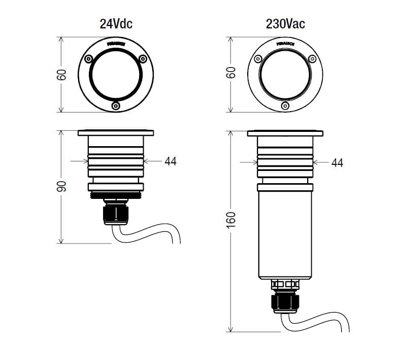 Алюминиевый светодиодный маркер PURALUCE Giotto ARCH-00023134 - Вид №3