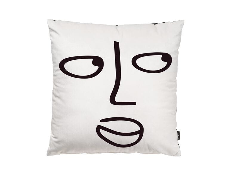 Квадратная подушка из ткани Qeeboo Linescapes ARCH-00118234 - Вид №1