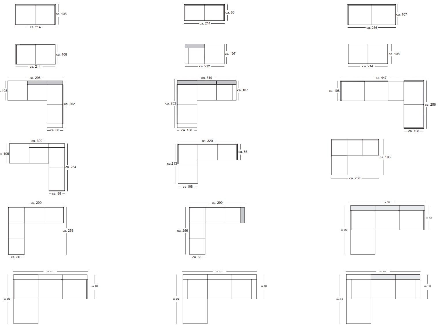 Ткань диван Rolf Benz ROLF BENZ 536 LIV SMART ARCH-00070412 - Вид №2