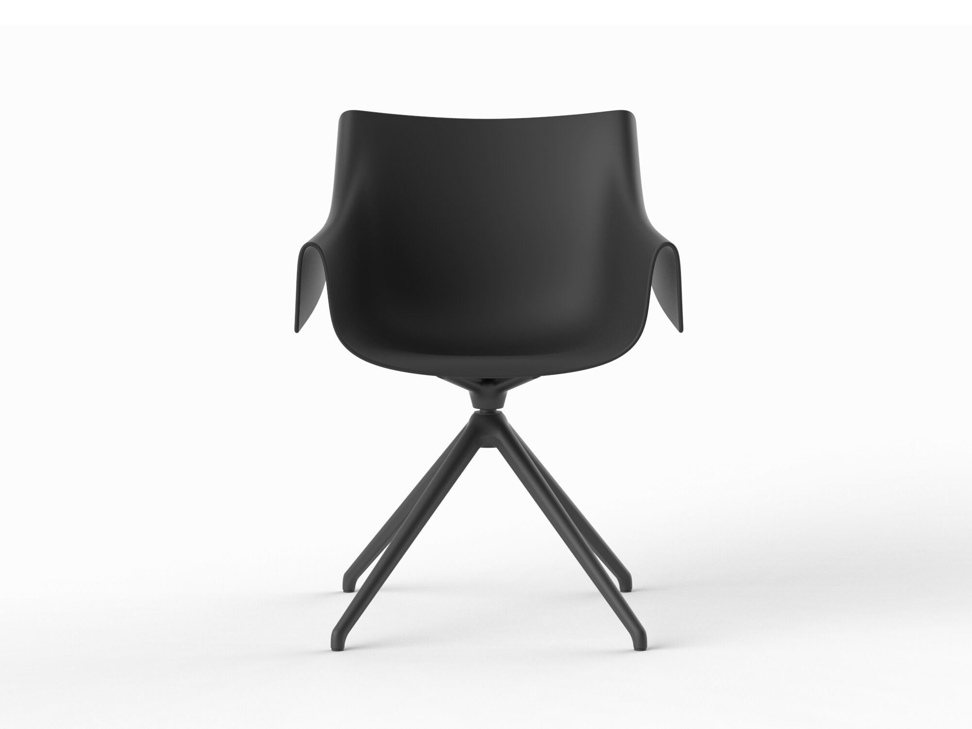 Поворотный стул с подлокотниками Vondom Manta ARCH-00018947 - Вид №5