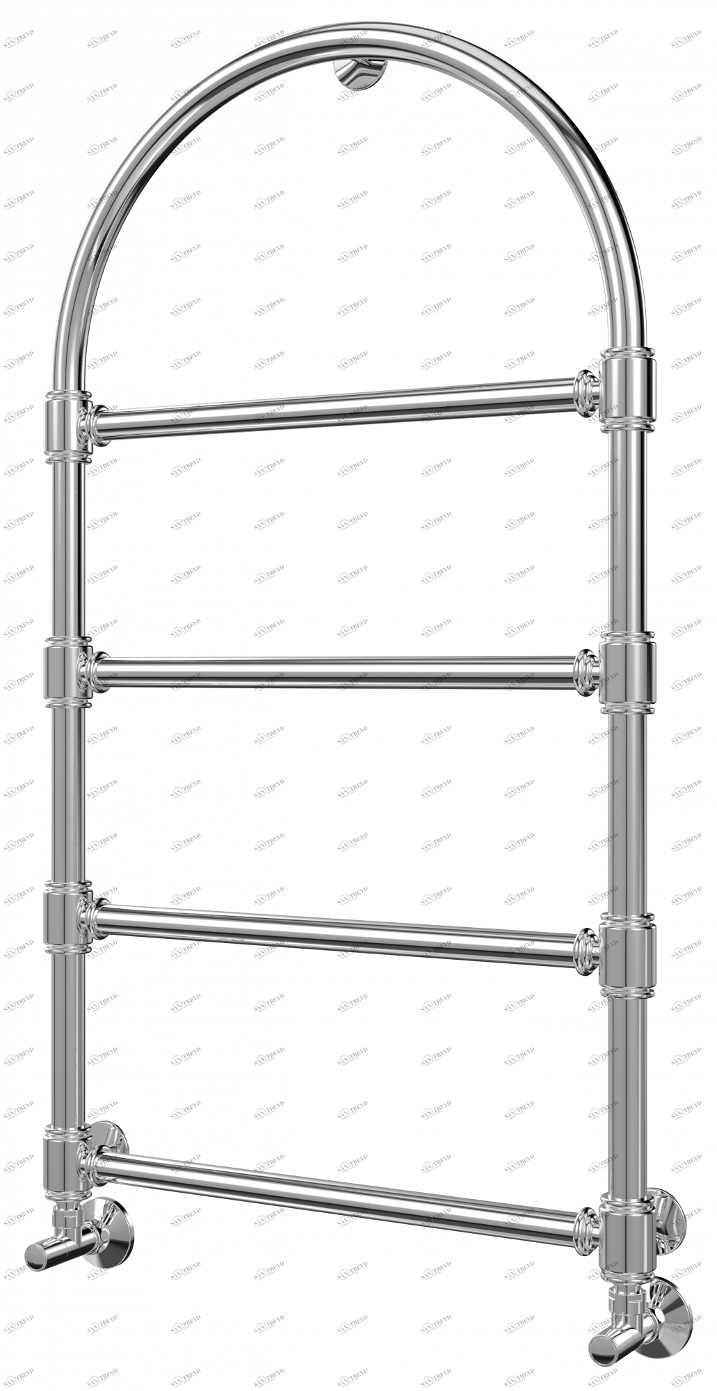 4620768885044 ЛЮКС Версаль П4 500*930 Полотенцесушитель TERMINUS Нержавеющая сталь