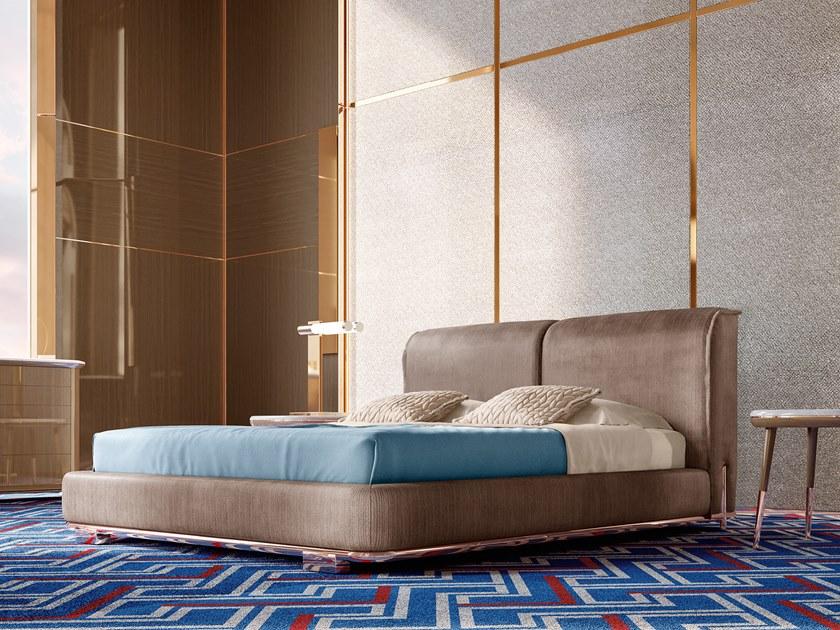 VOLPI Двуспальная кровать с мягким изголовьем Luigi volpi Lv-86006 - Вид №1