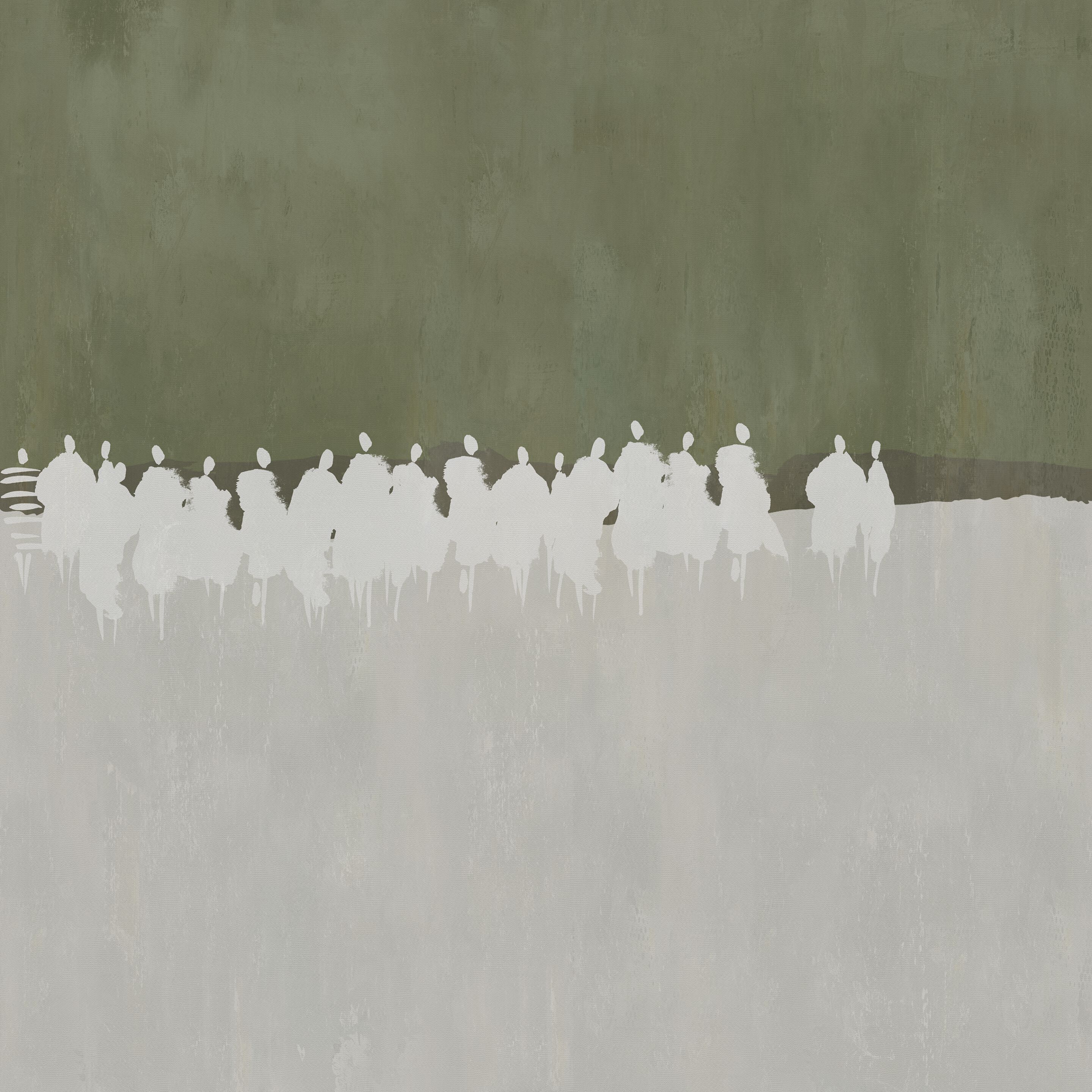 Обои с цифровой печатью Inkiostro Bianco Монохромная ARCH-00069761 - Вид №7